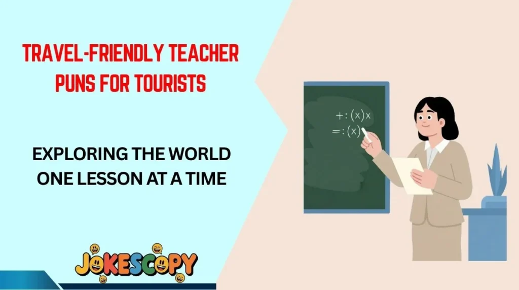 Travel-Friendly Teacher Puns for Tourists
