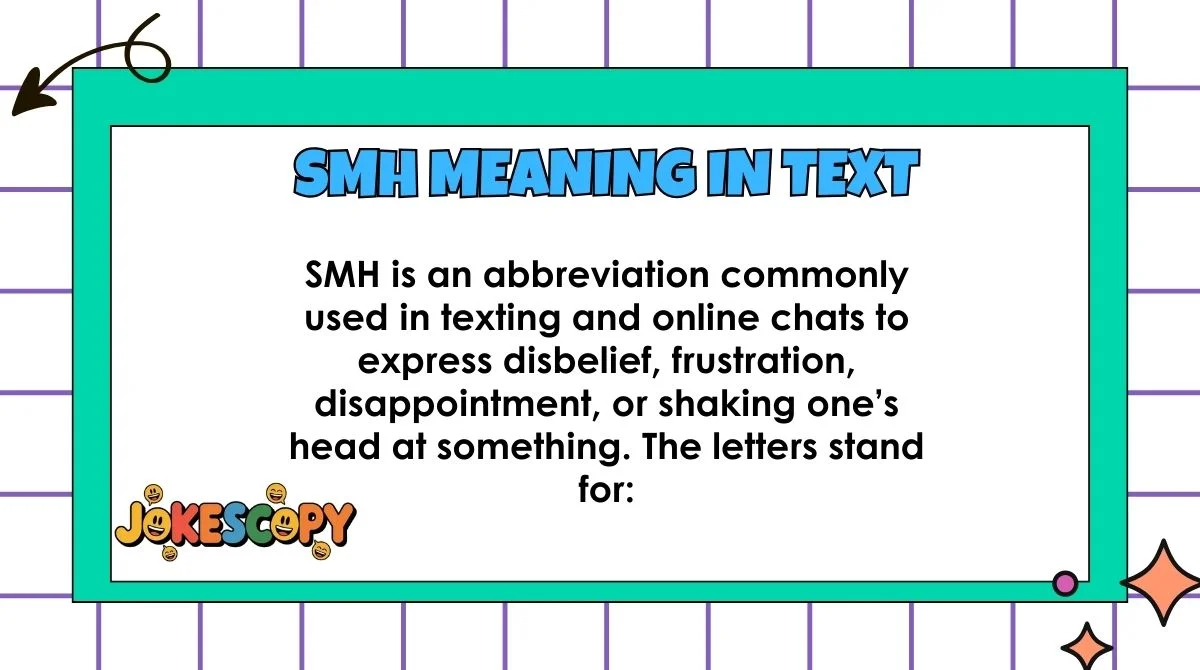 SMH Meaning in Text