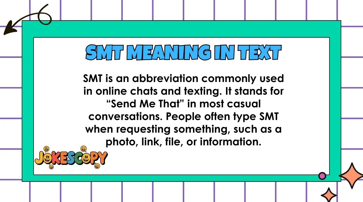 SMT Meaning in Text