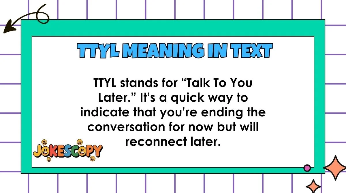 TTYL Meaning in Text