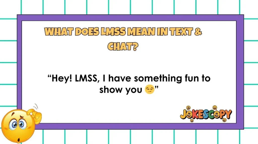 What Does LMSS Mean in Text & Chat?