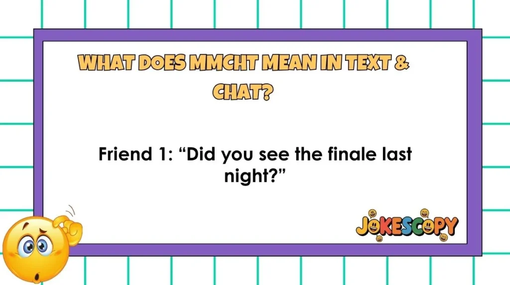 What Does MMCHT Mean in Text & Chat?