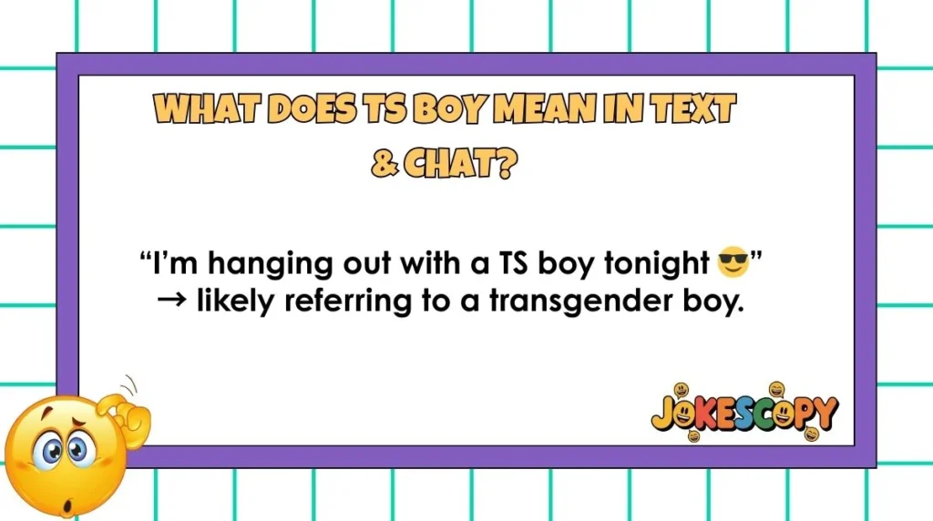 What Does TS Boy Mean in Text & Chat?