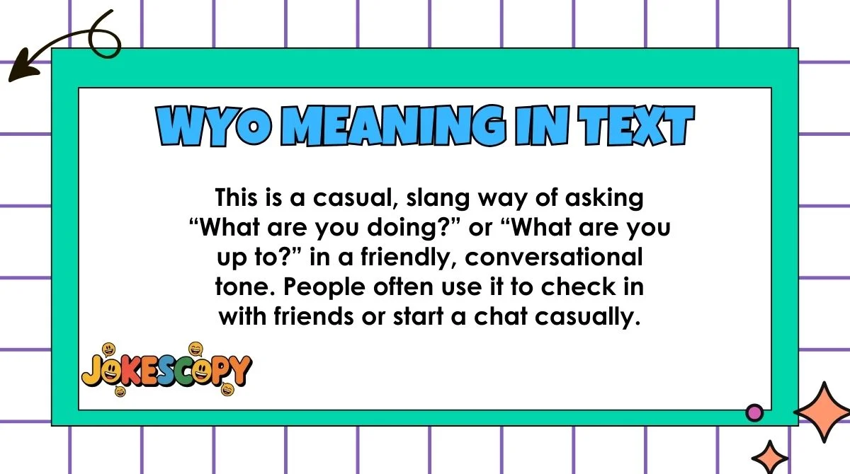WYO Meaning in Text