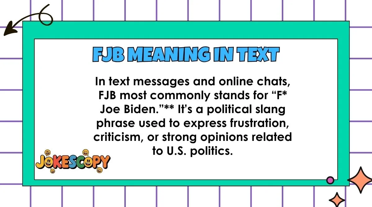 FJB Meaning in Text