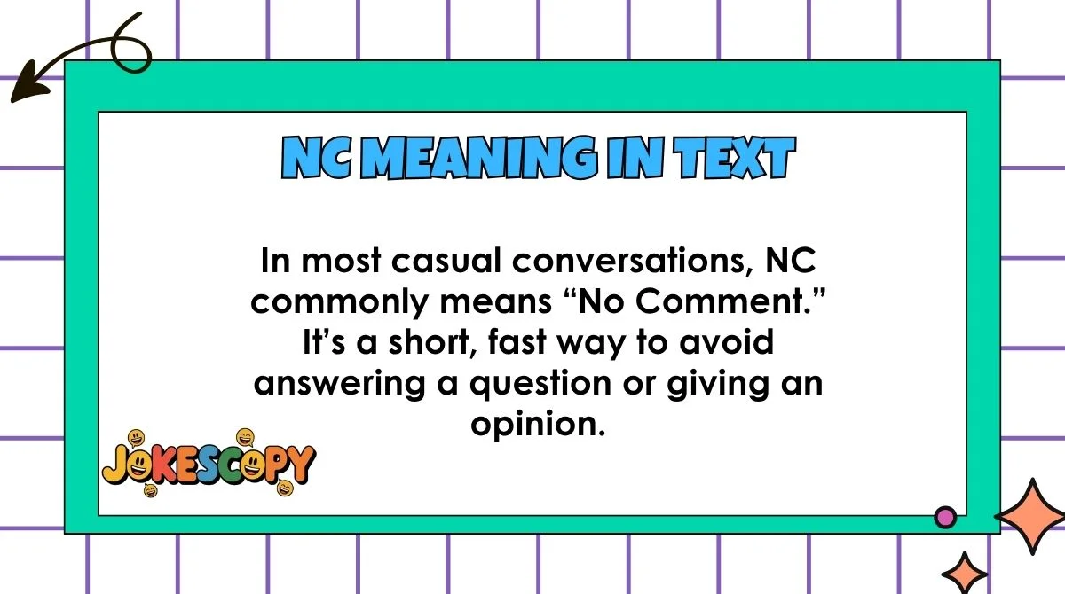 NC Meaning in Text