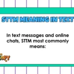 STTM Meaning in Text
