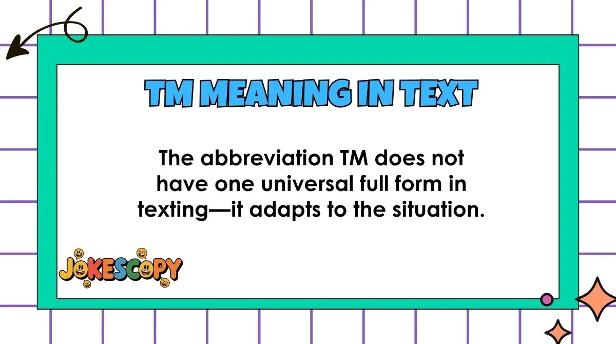 TM Meaning in Text