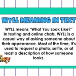 WYLL Meaning in Text